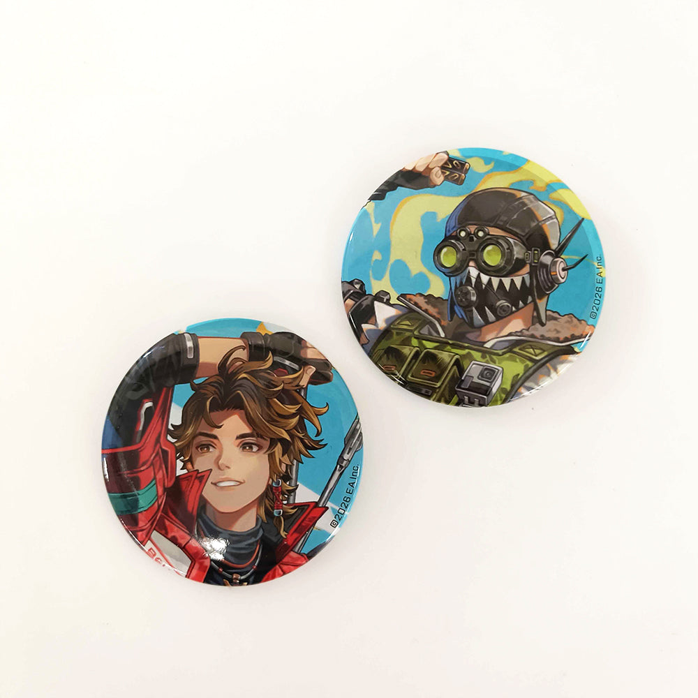 【予約商品】Apex Legends Amigo&Amico 缶バッジ