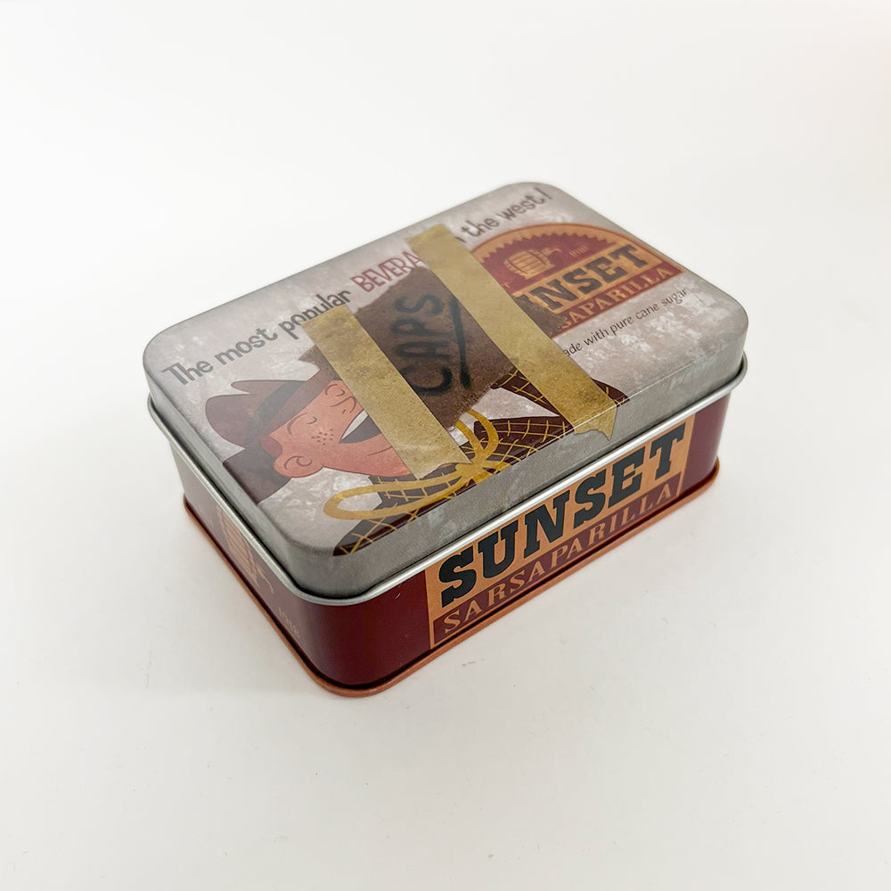 Fallout サンセット・サルサパリラ 缶入りキャップ