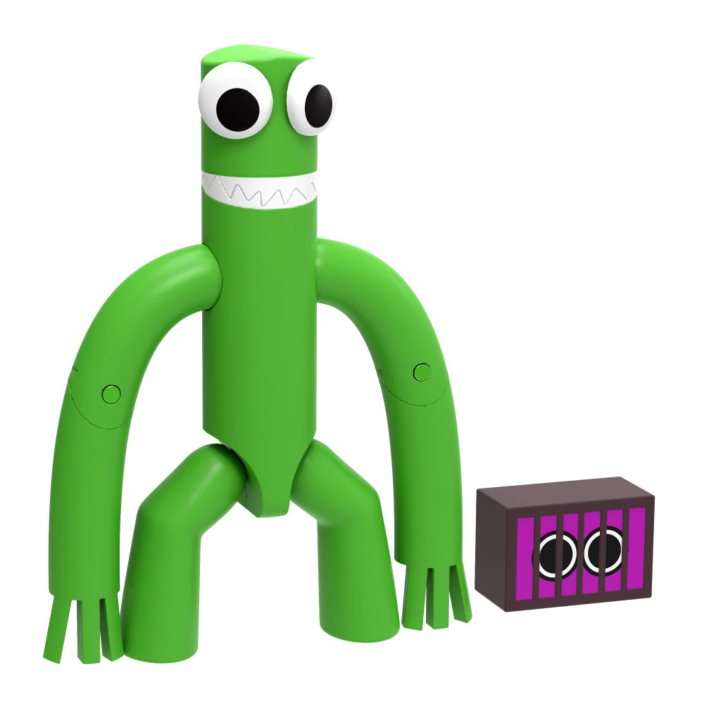 Rainbow Friends アクションフィギュア 緑(グリーン)