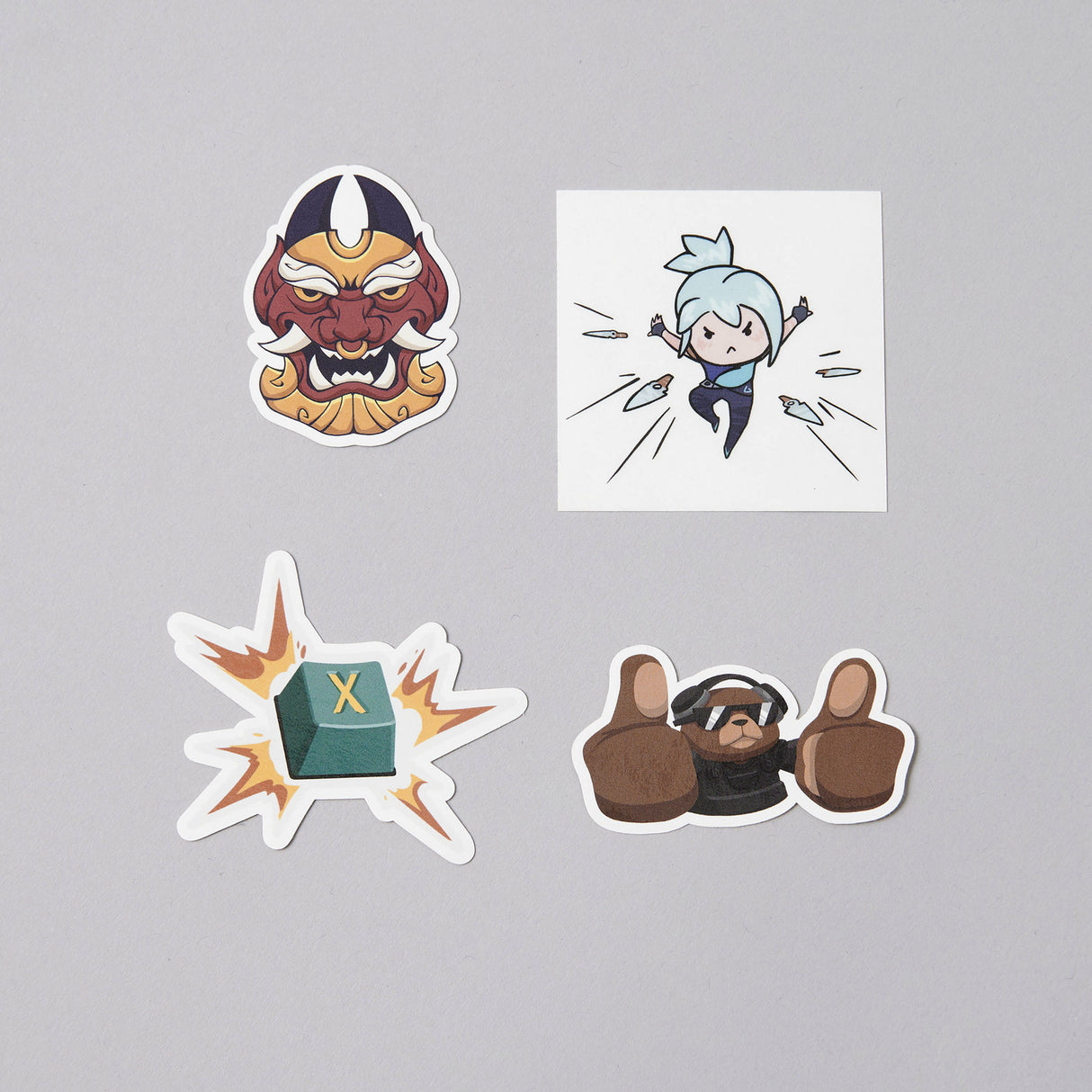 VALORANT スプレーステッカー (VLRNT×UA)ジェット