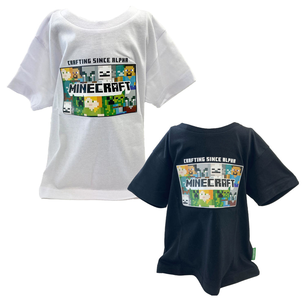 マインクラフト MINECRAFTロゴMC天竺Tシャツ