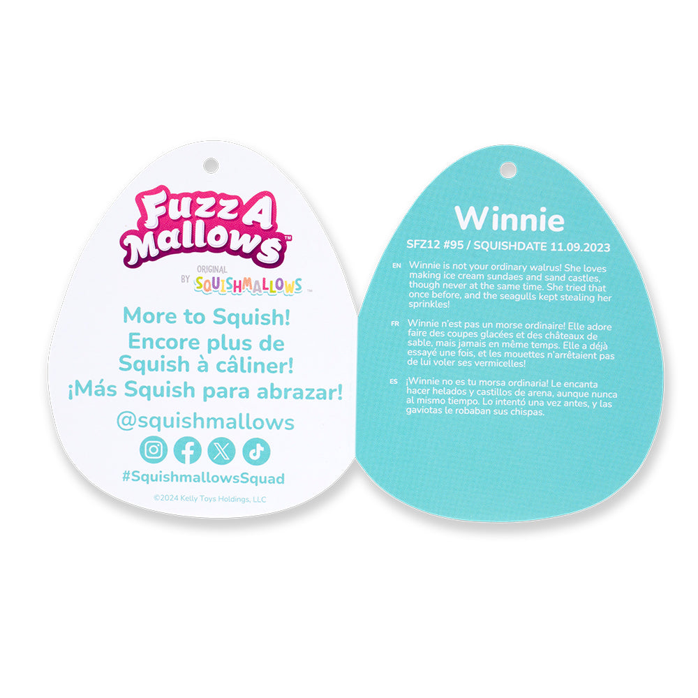 Squishmallows12インチぬいぐるみ (Winnie/ウィニー)