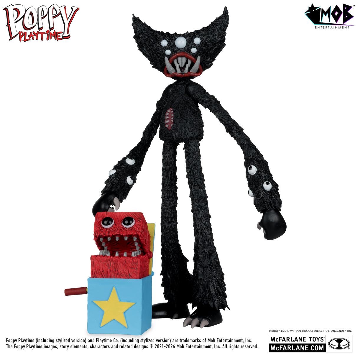 【予約商品】Poppy Playtime 7インチ アクションフィギュア シリーズ1 キリーウィリー