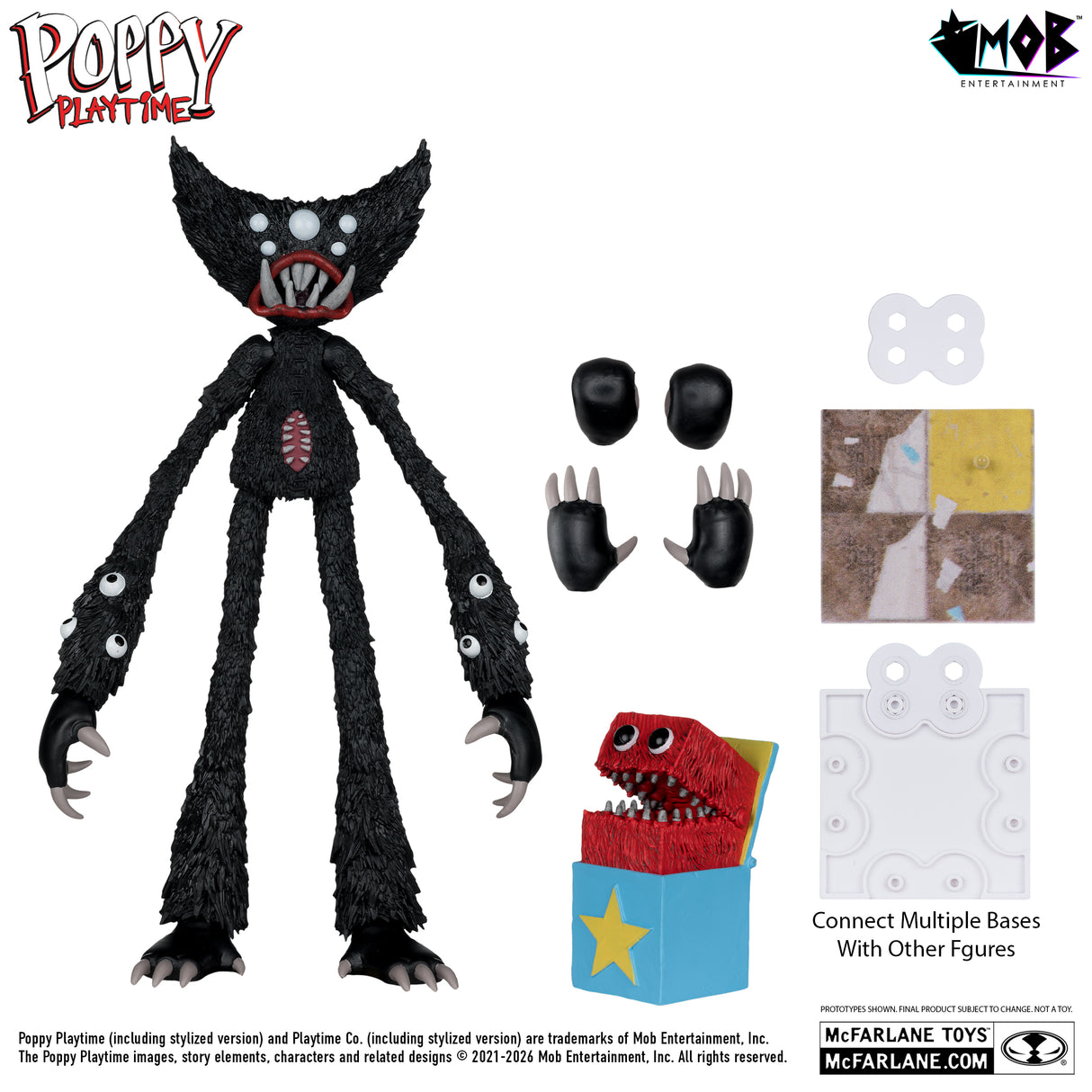 【予約商品】Poppy Playtime 7インチ アクションフィギュア シリーズ1 キリーウィリー