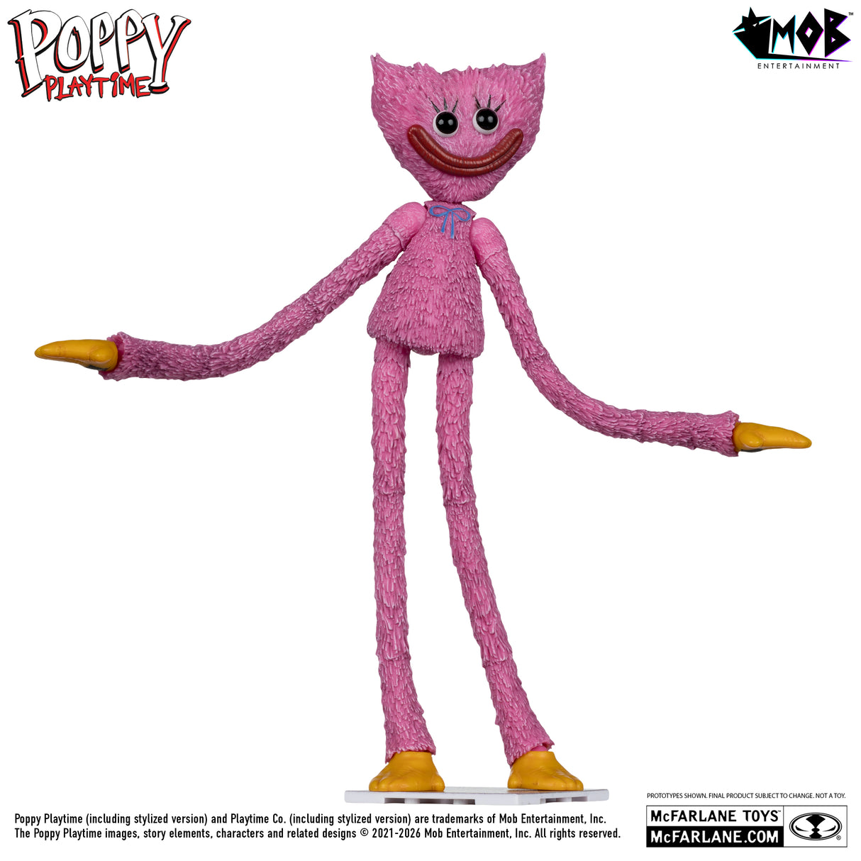 【予約商品】Poppy Playtime 7インチ アクションフィギュア シリーズ1 キシーミシー&ポピー