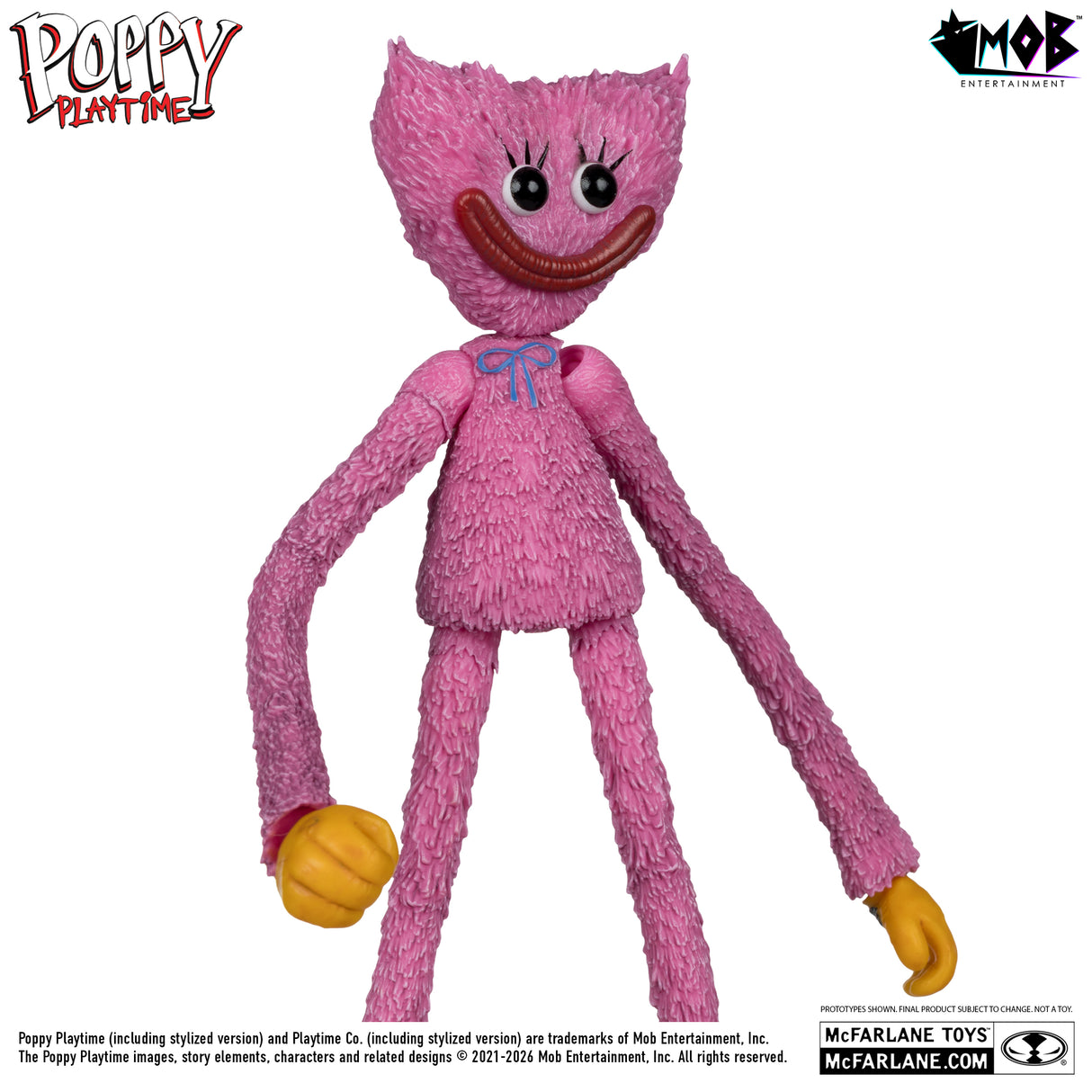 【予約商品】Poppy Playtime 7インチ アクションフィギュア シリーズ1 キシーミシー&ポピー