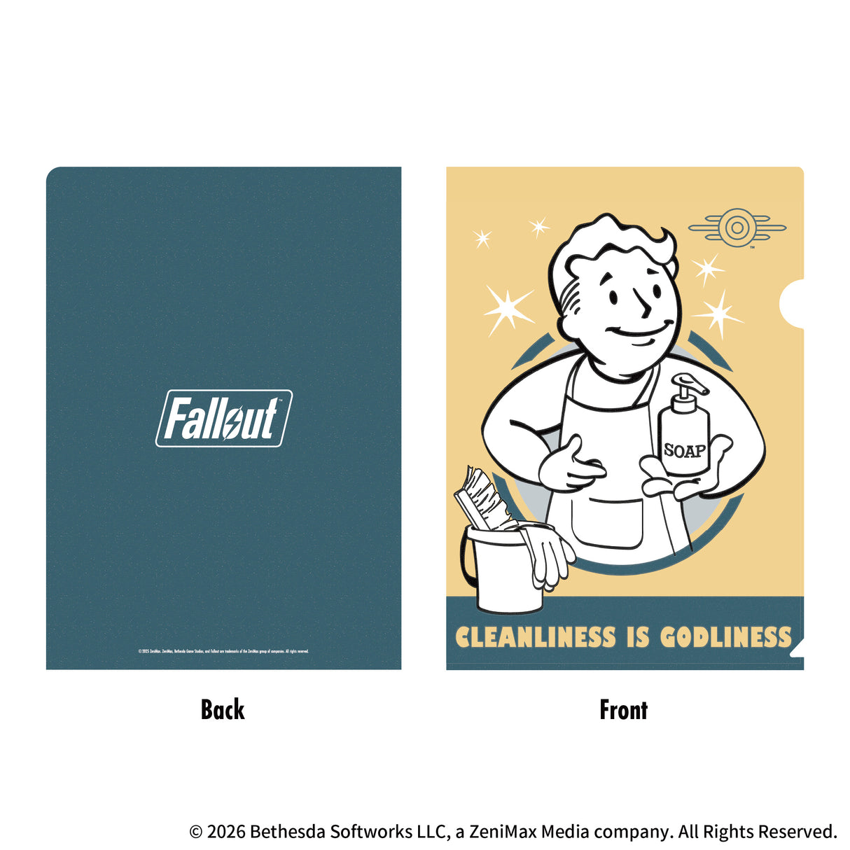 【予約商品】Fallout クリアファイル(Vault boy) A