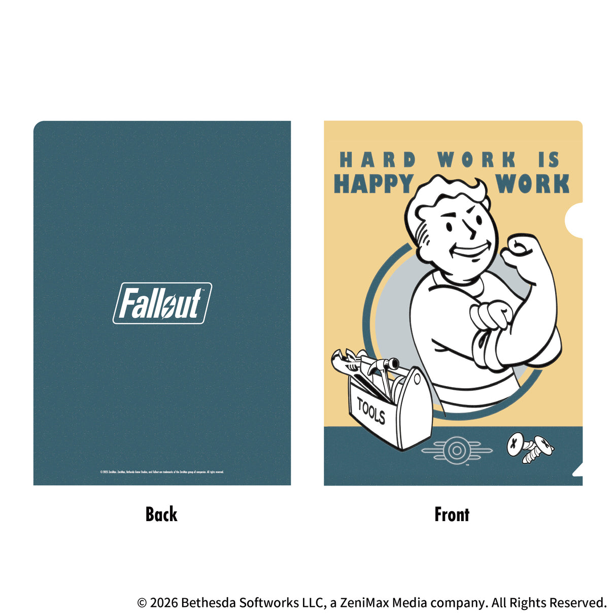 【予約商品】Fallout クリアファイル(Vault boy) B