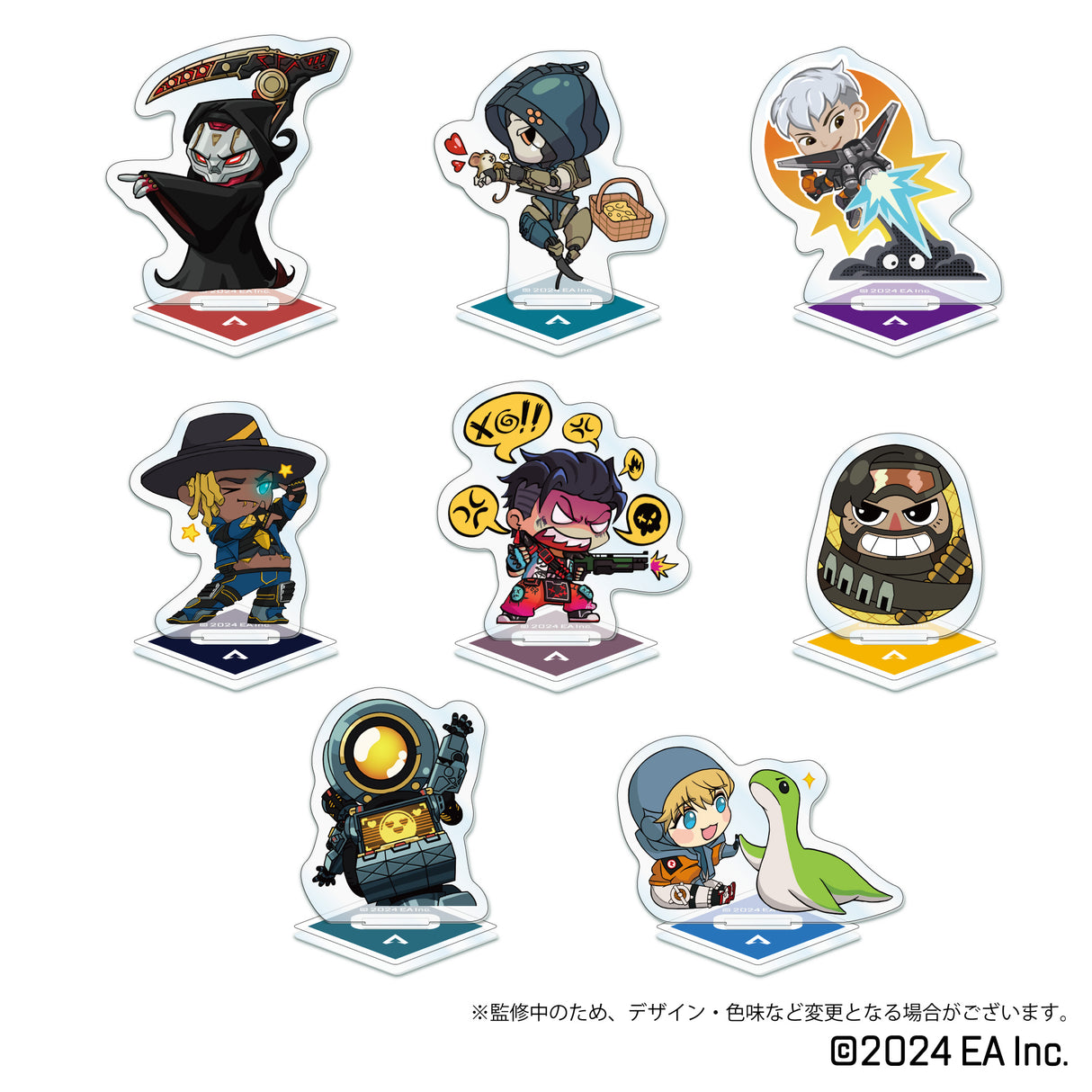 Apex Legends トレーディングアクリルスタンド(インゲームステッカー柄)A