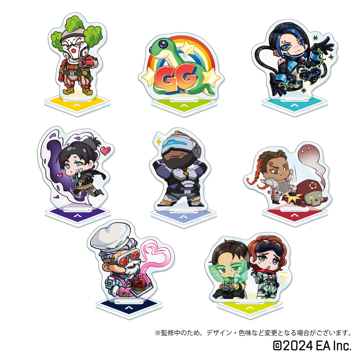 Apex Legends トレーディングアクリルスタンド(インゲームステッカー柄)B