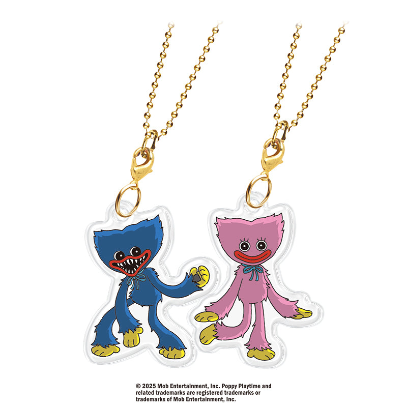 Poppy Playtime クリアニコイチキーホルダー