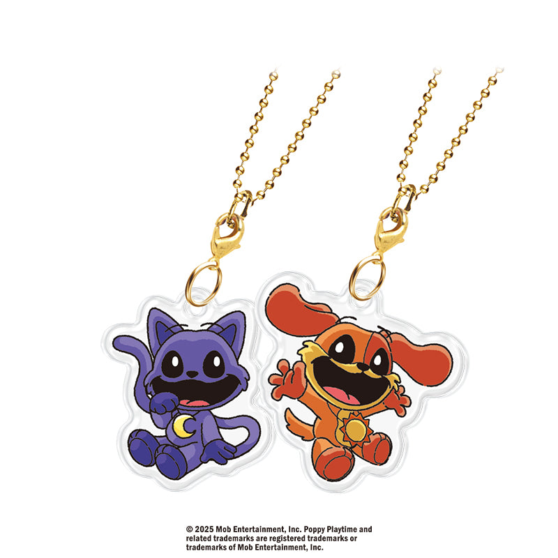 Poppy Playtime クリアニコイチキーホルダー