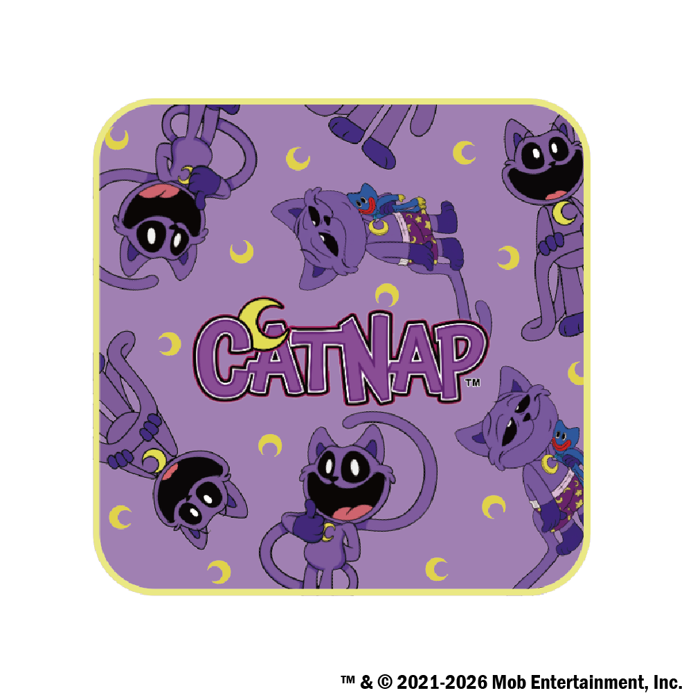 【予約商品】Poppy Playtime ミニタオル(キャットナップ&ニューフレンズ)(Chapter5)