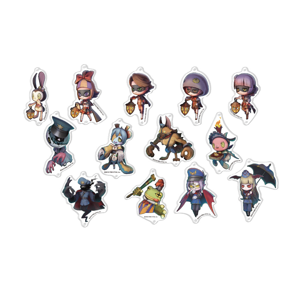 オバケイドロ! つながるアクリルキーホルダー (全13種類)