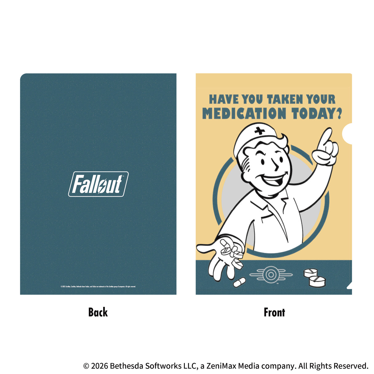 【予約商品】Fallout クリアファイル(Vault boy) B