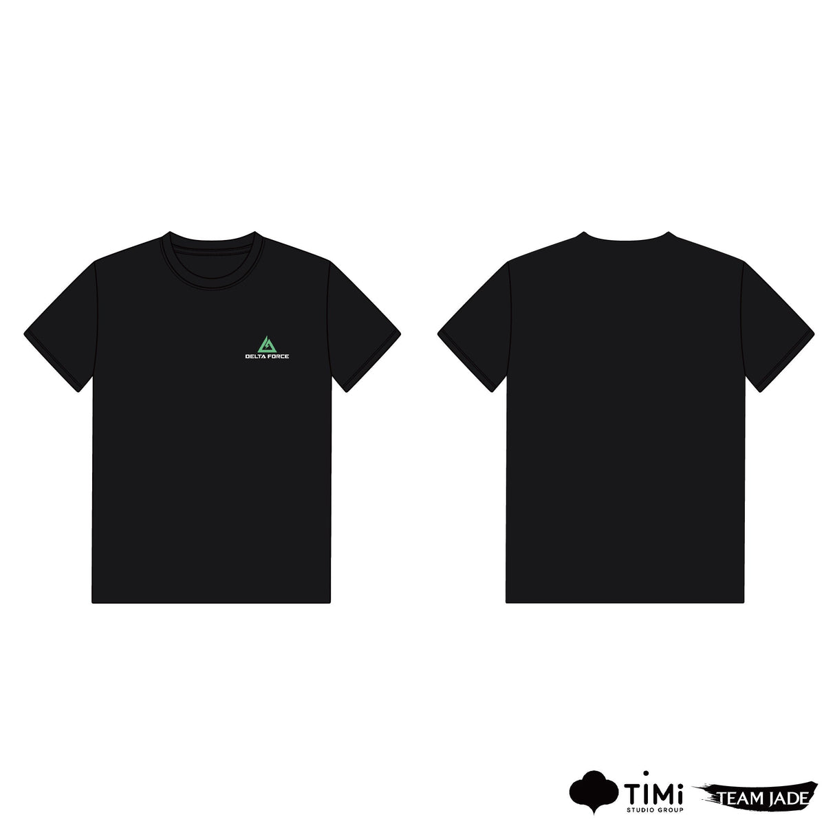 【予約商品】Delta Force ロゴTシャツ(ブラック)