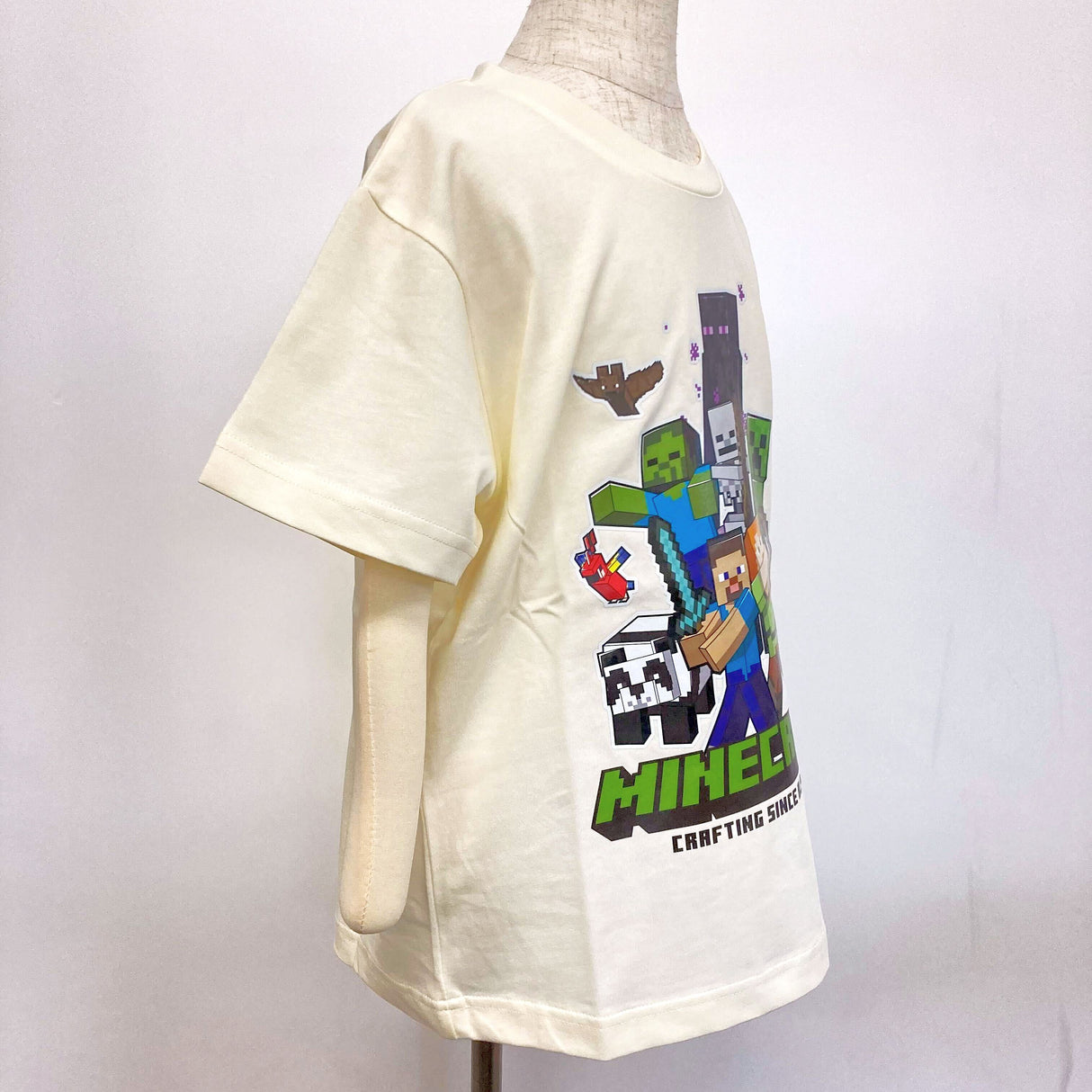 マインクラフト マイクラキャラ天竺接触冷感Tシャツ