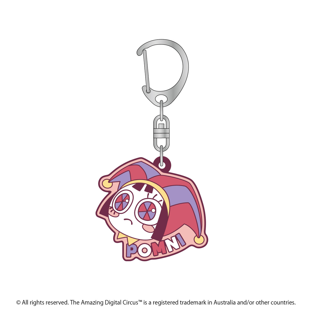 アメイジングデジタルサーカス トレーディングラバーキーホルダー