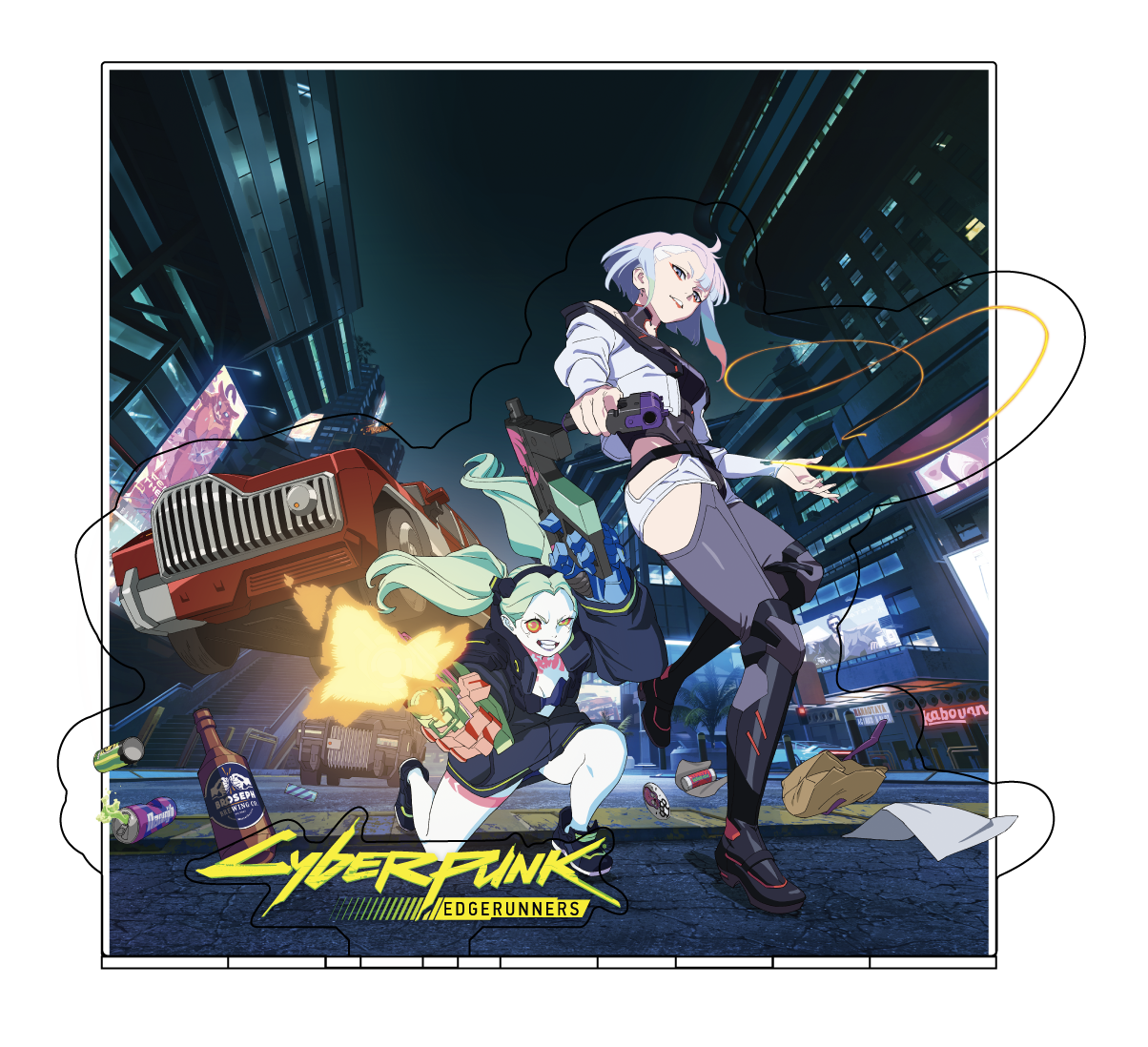 【予約商品】【再生産】とびすた Cyberpunk: Edgerunners (LUCY & REBECCA)