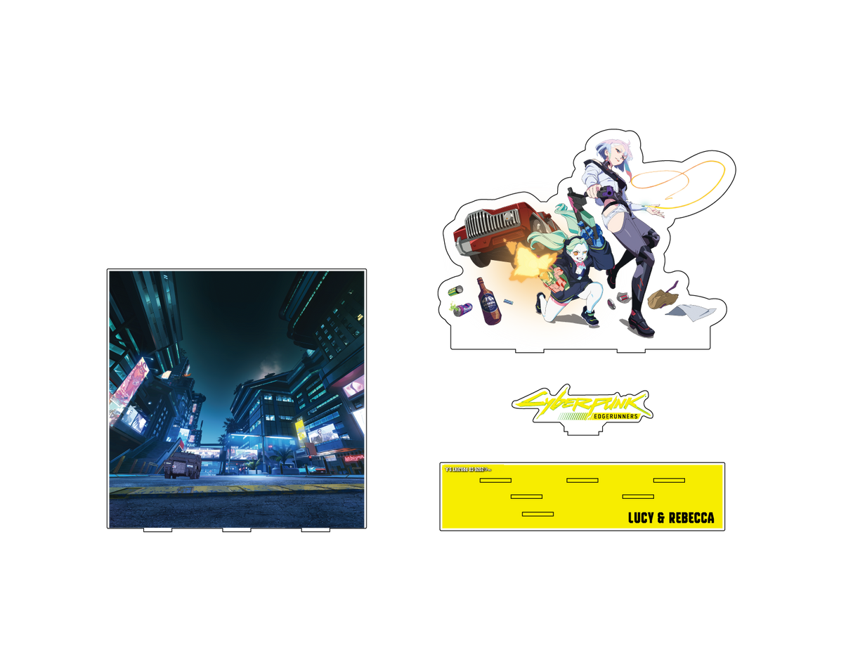 【予約商品】【再生産】とびすた Cyberpunk: Edgerunners (LUCY & REBECCA)