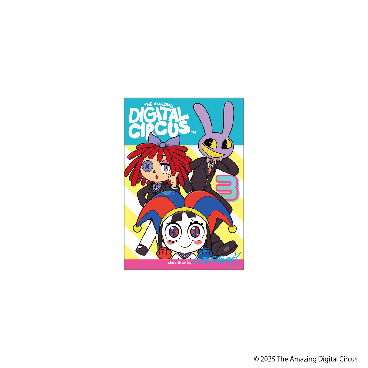 アメイジングデジタルサーカス ダイカットステッカー E(Episode5)