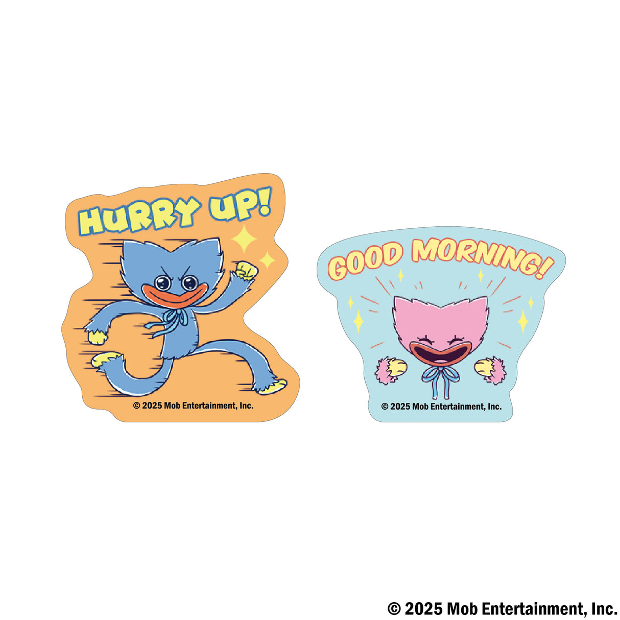 Poppy Playtime トレーディングダイカットステッカー(スタンプ柄)