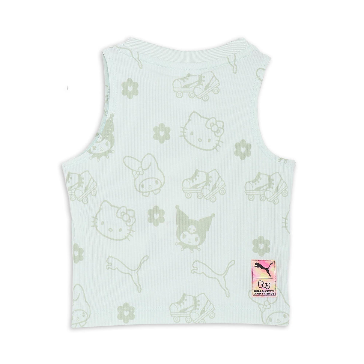 ガールズ PUMA x ハローキティ アンド フレンズ リブ タンクトップ Peaceful Blue
