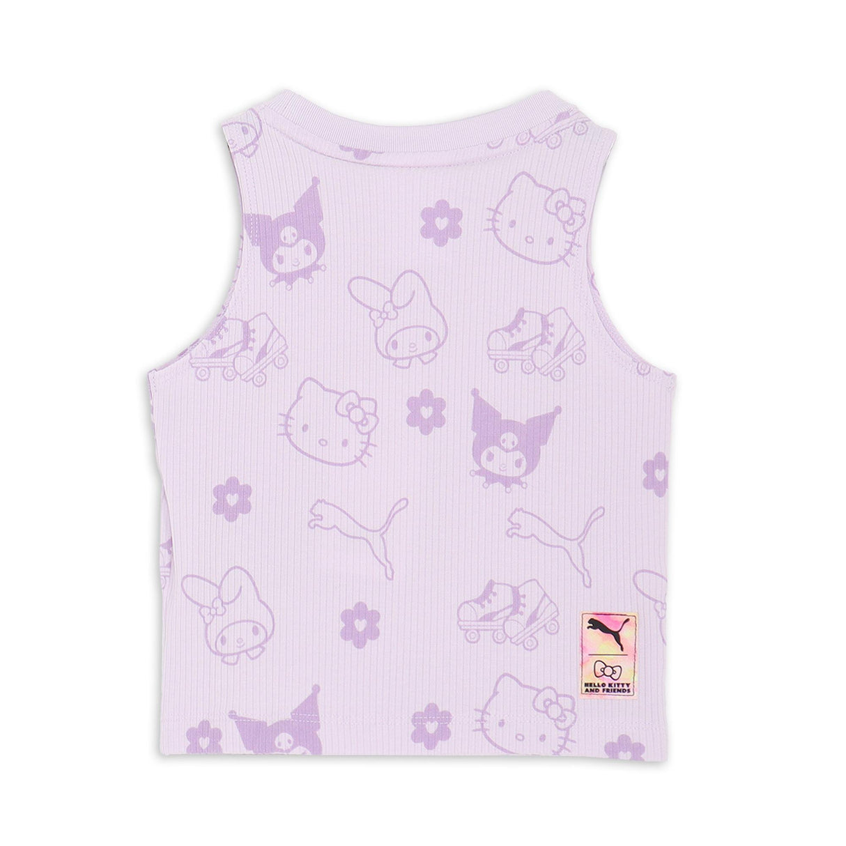 ガールズ PUMA x ハローキティ アンド フレンズ リブ タンクトップ Lilac Frost
