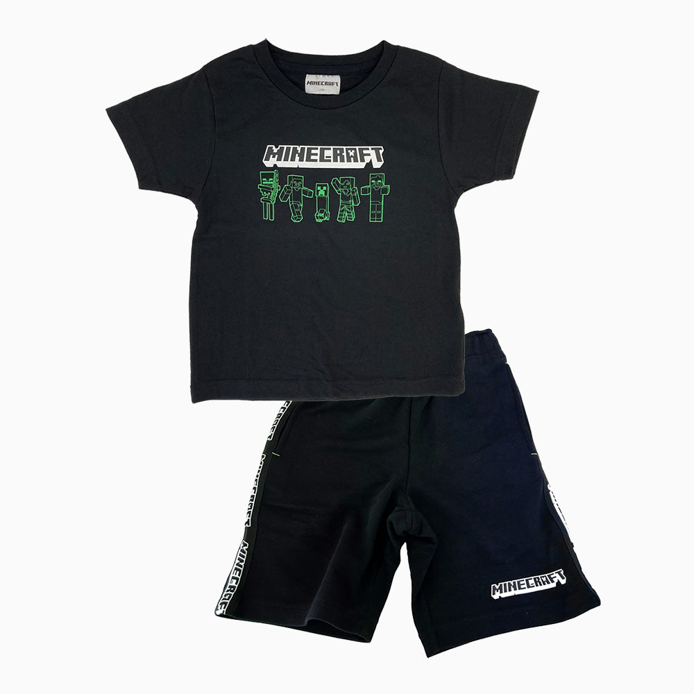 マインクラフト マイクラ天竺・裏毛上下セット