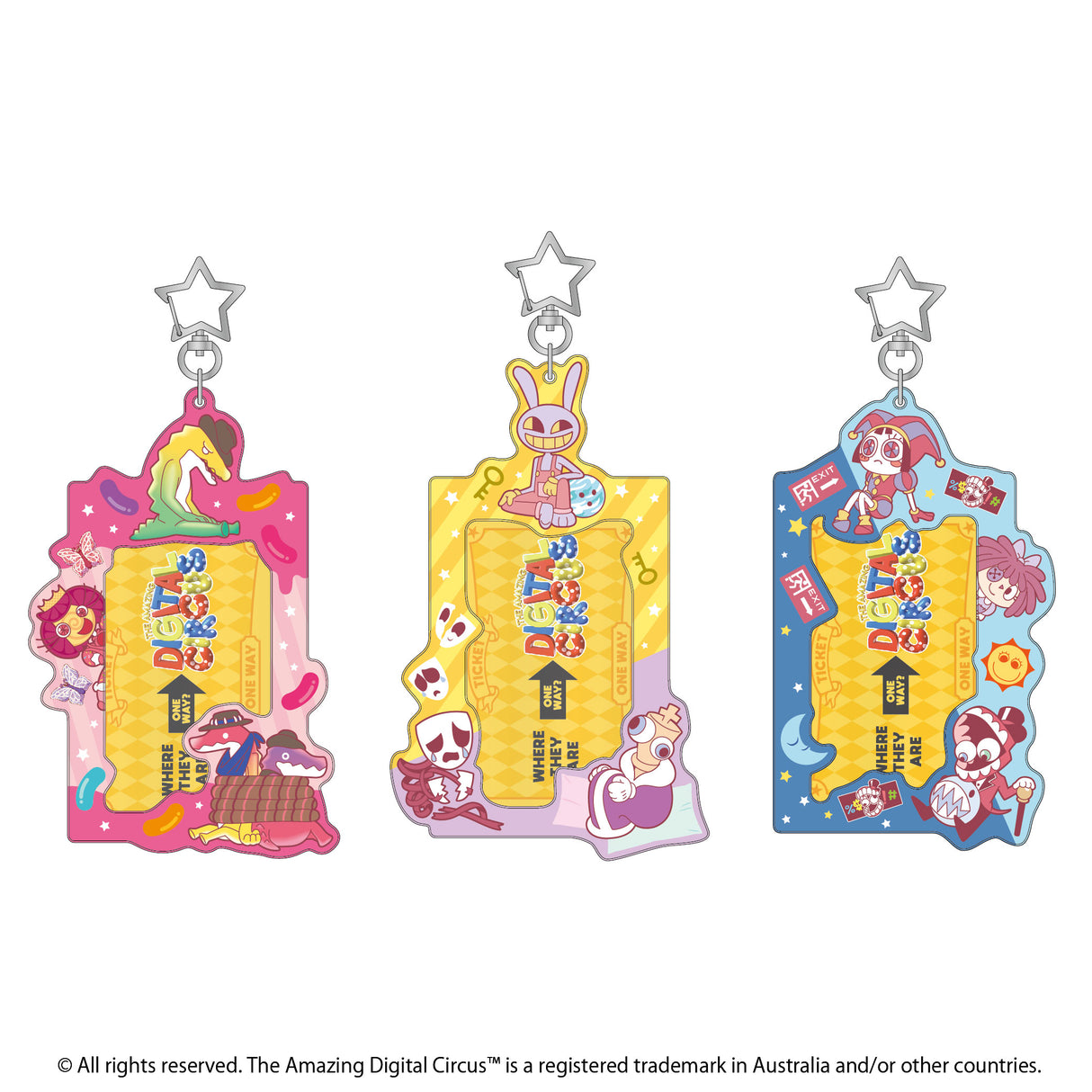 アメイジングデジタルサーカス PVCパスケース(3種)
