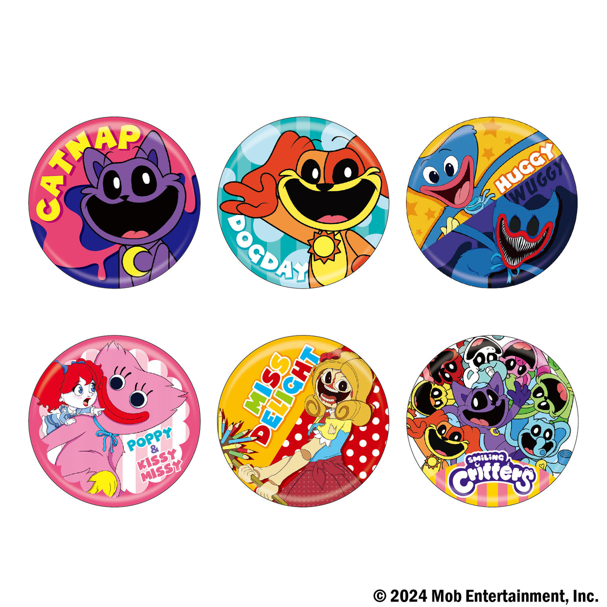 Poppy Playtime トレーディング缶バッジ(Chapter3)