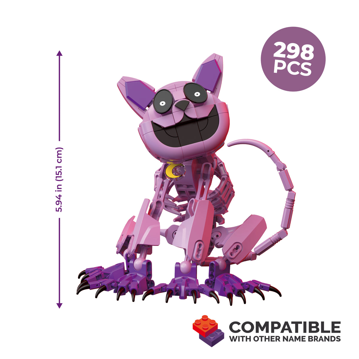【予約商品】Poppy Playtime 組み立てブロック(モンスターキャットナップ)