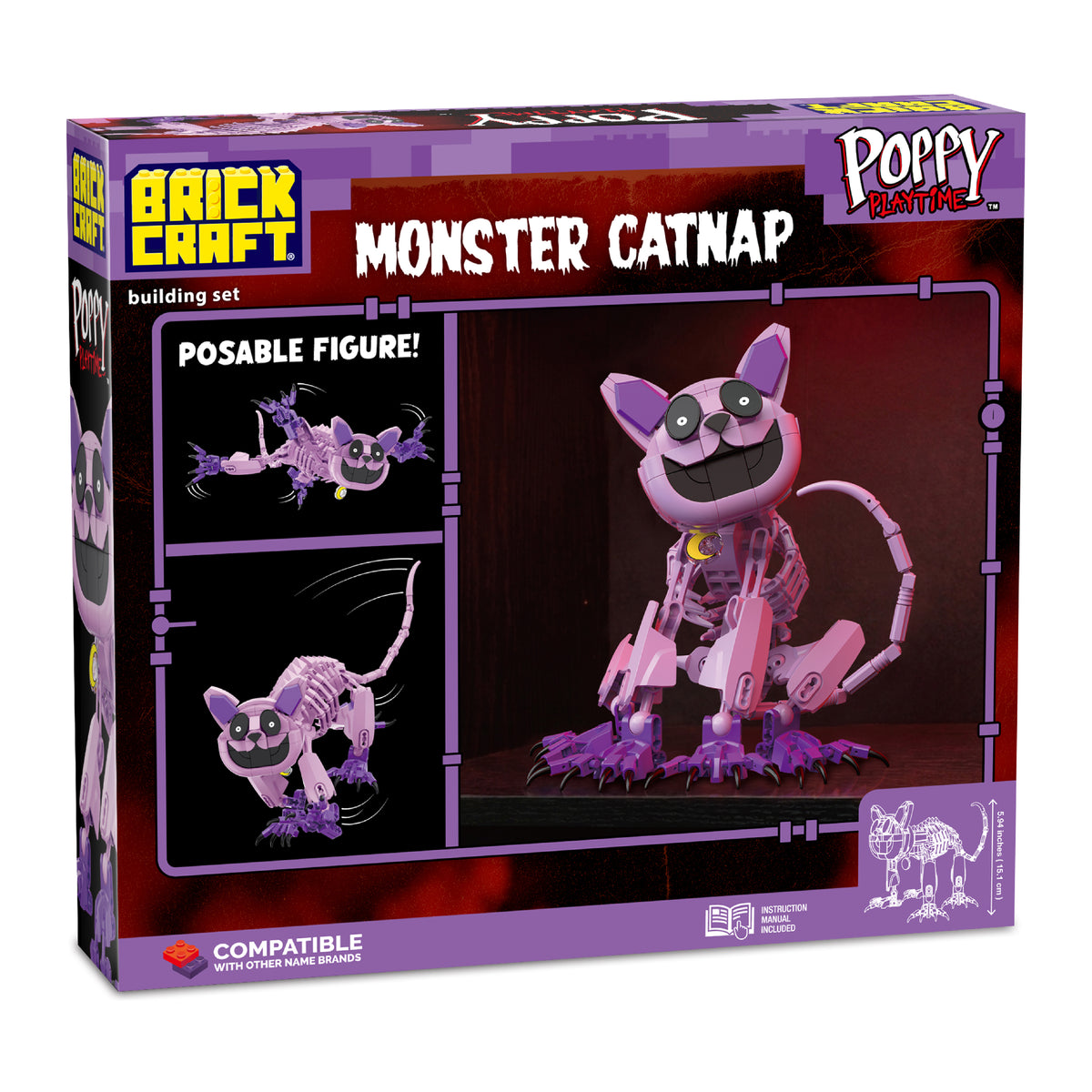 【予約商品】Poppy Playtime 組み立てブロック(モンスターキャットナップ)