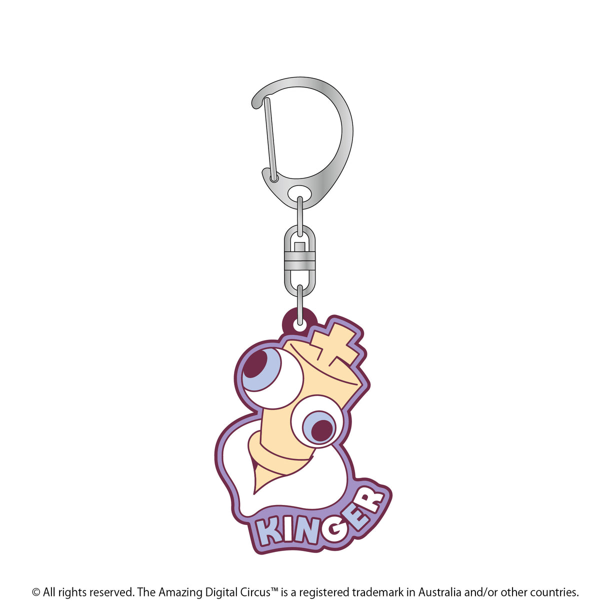 アメイジングデジタルサーカス トレーディングラバーキーホルダー