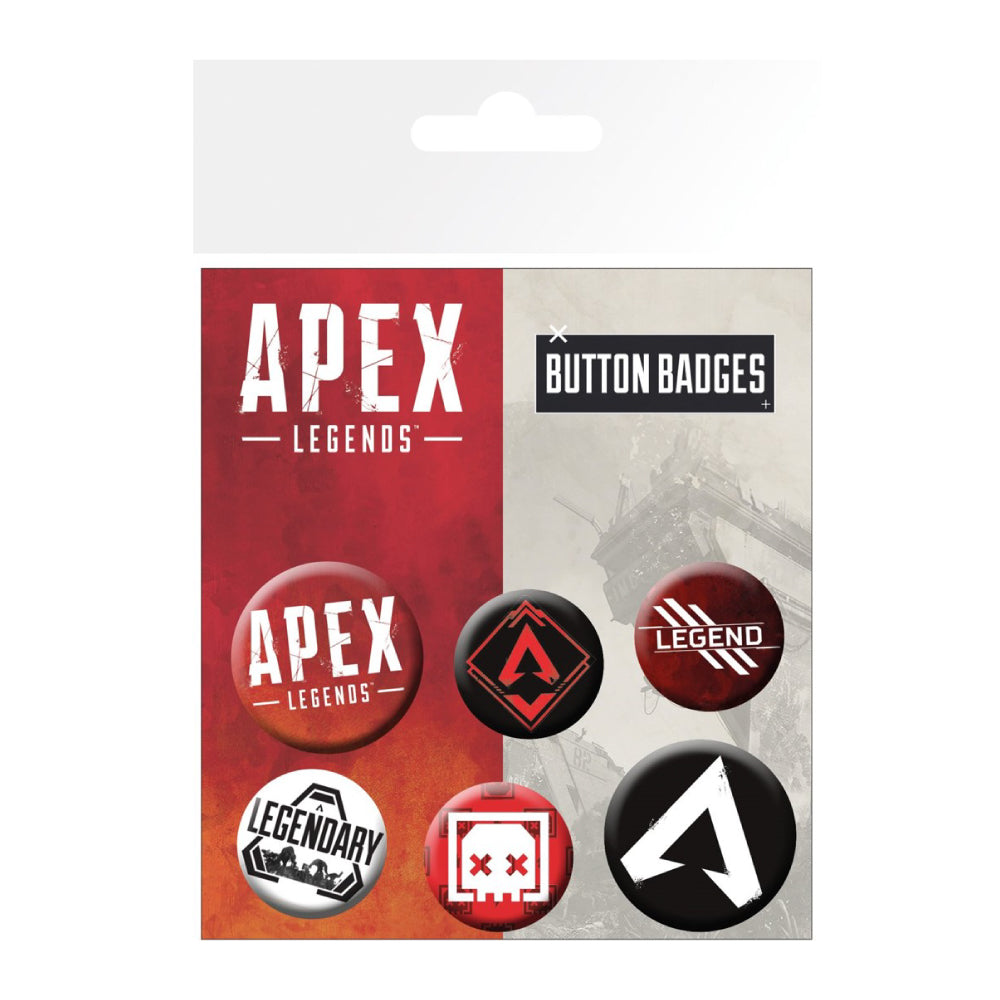 Apex Legends アイコンバッジセット（6個入り）