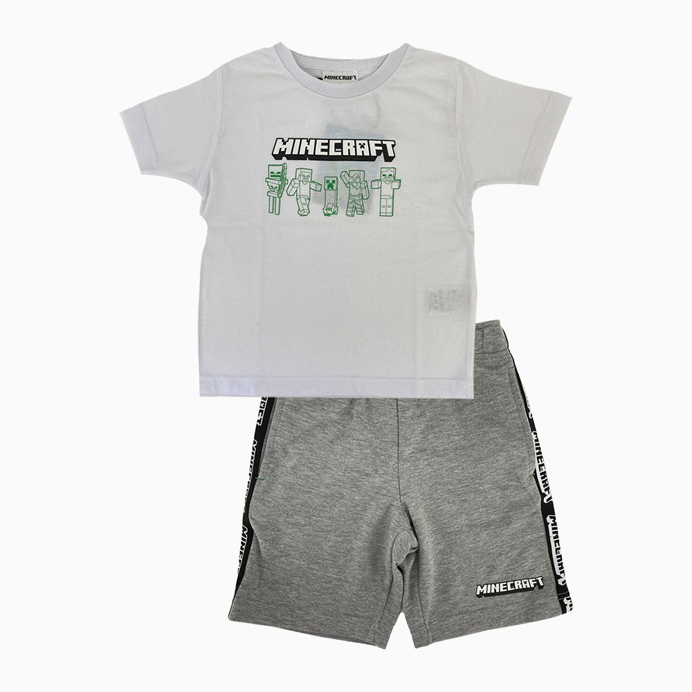 マインクラフト マイクラ天竺・裏毛上下セット