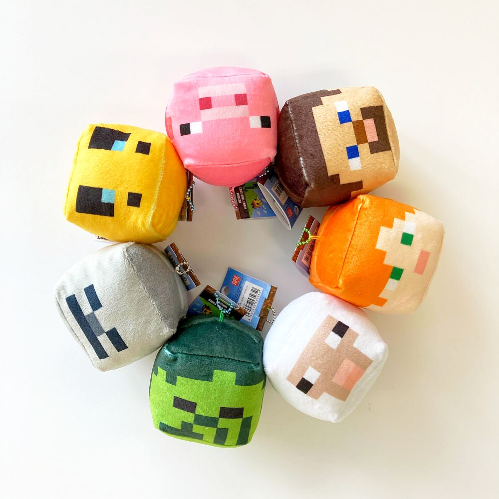 マインクラフト キューブボールチェーンマスコット