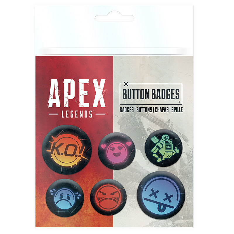 Apex Legends パスファインダーバッジセット(6個入り)