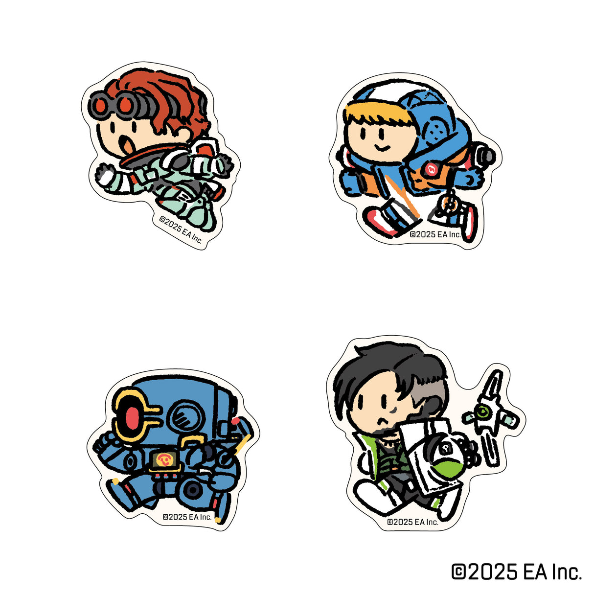 Apex Legends ダイカットステッカー(Run Legends!)