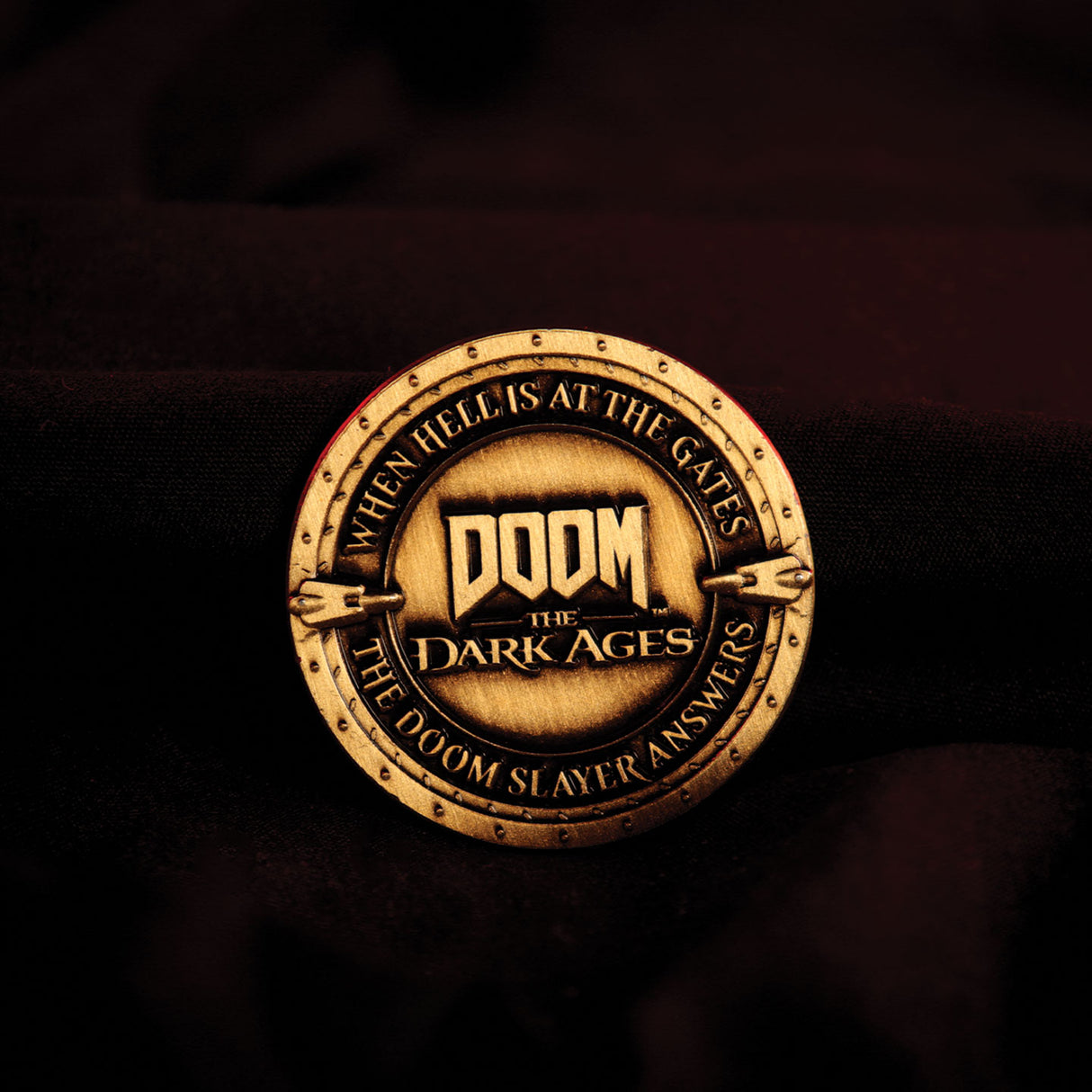 【予約商品】DOOM The Dark Ages コイン(シリアルナンバー入り)