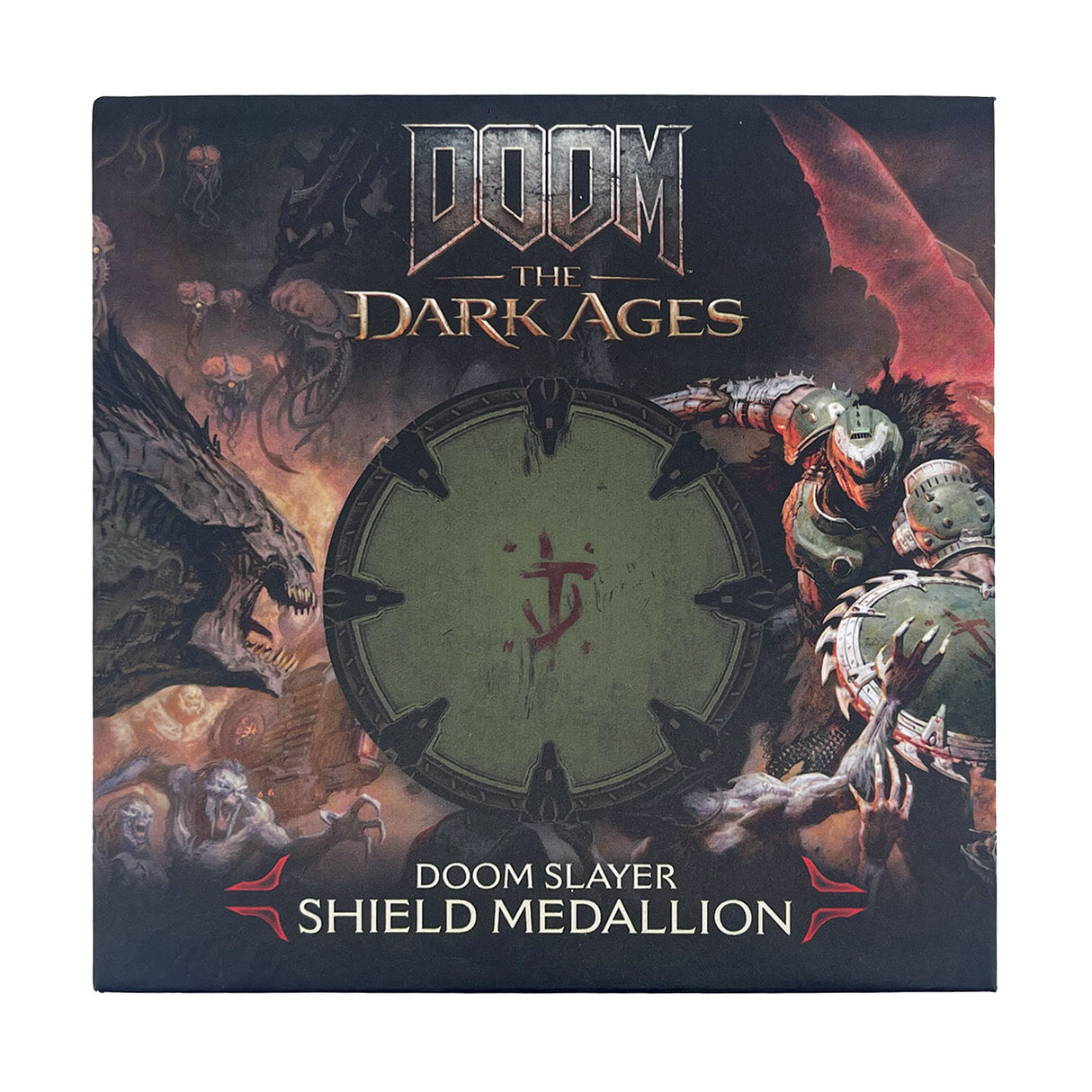 【予約商品】DOOM The Dark Ages シールドソーメダリオン (シリアルナンバー入り)