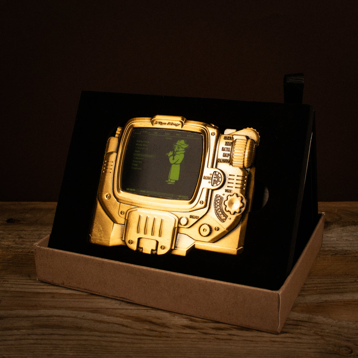 【予約商品】Fallout Pip-Boy レンチキュラー インゴット ミステリアス・ストレンジャー(シリアルナンバー入り)