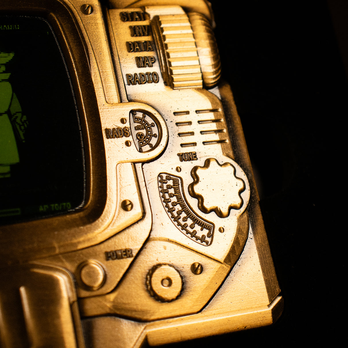 【予約商品】Fallout Pip-Boy レンチキュラー インゴット ミステリアス・ストレンジャー(シリアルナンバー入り)