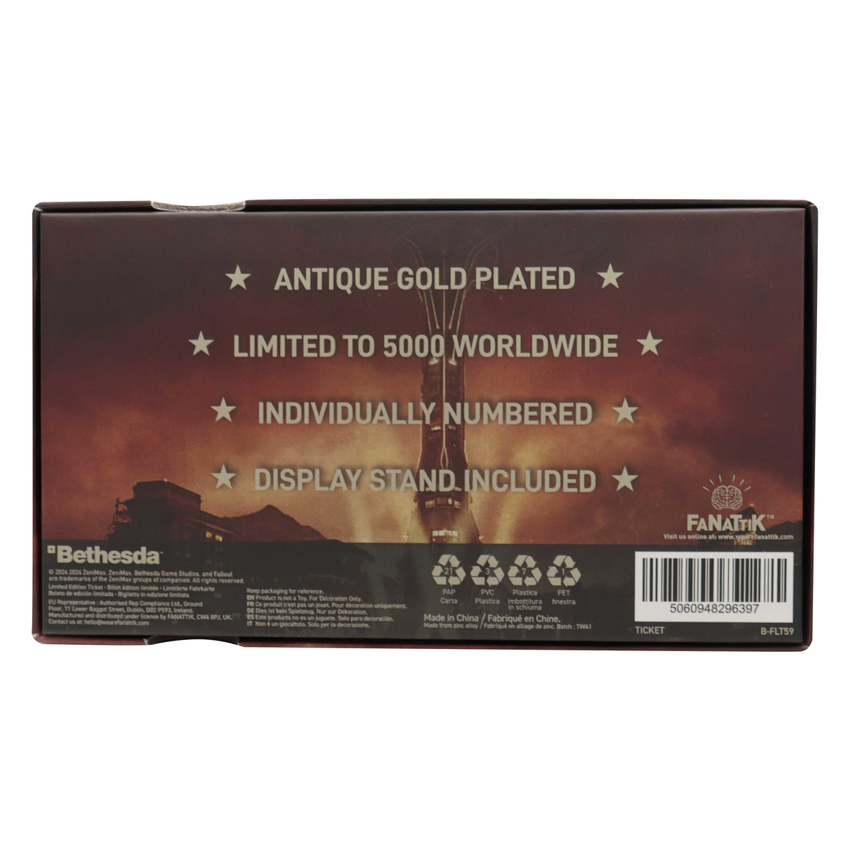 Fallout New Vegas NCR 20ドル紙幣 レプリカ(シリアルナンバー入り)