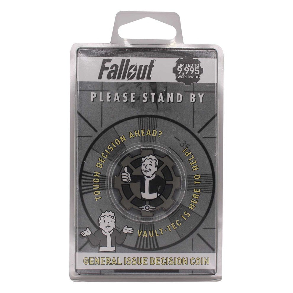 Fallout ボルトボーイ モノクロコイン(シリアルナンバー入り)