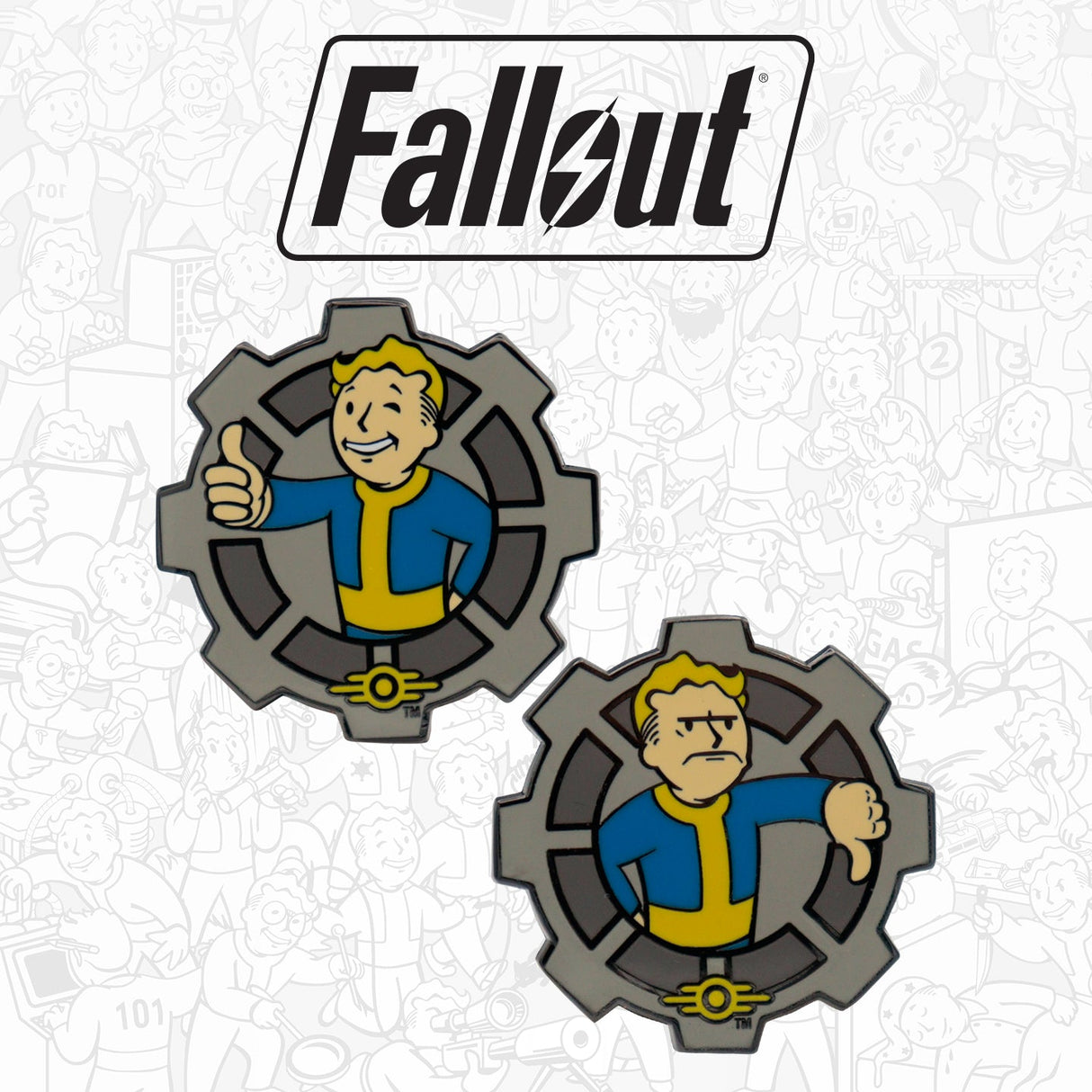 Fallout ボルトボーイ コイン (シリアルナンバー入り)