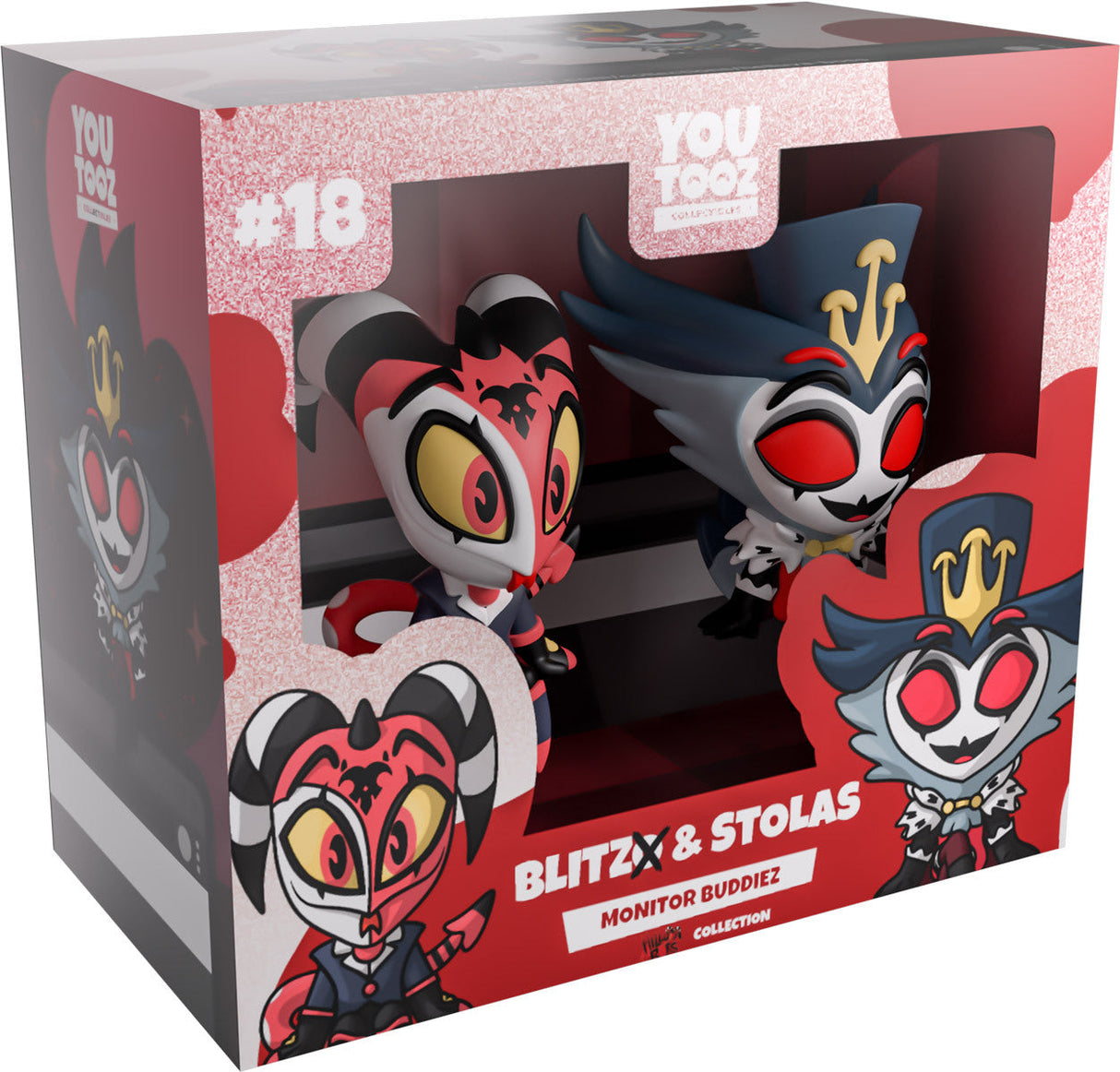 【予約商品】Youtooz HELLUVA BOSS モニターフィギュア 2体セット (ブリッツ&ストラス)
