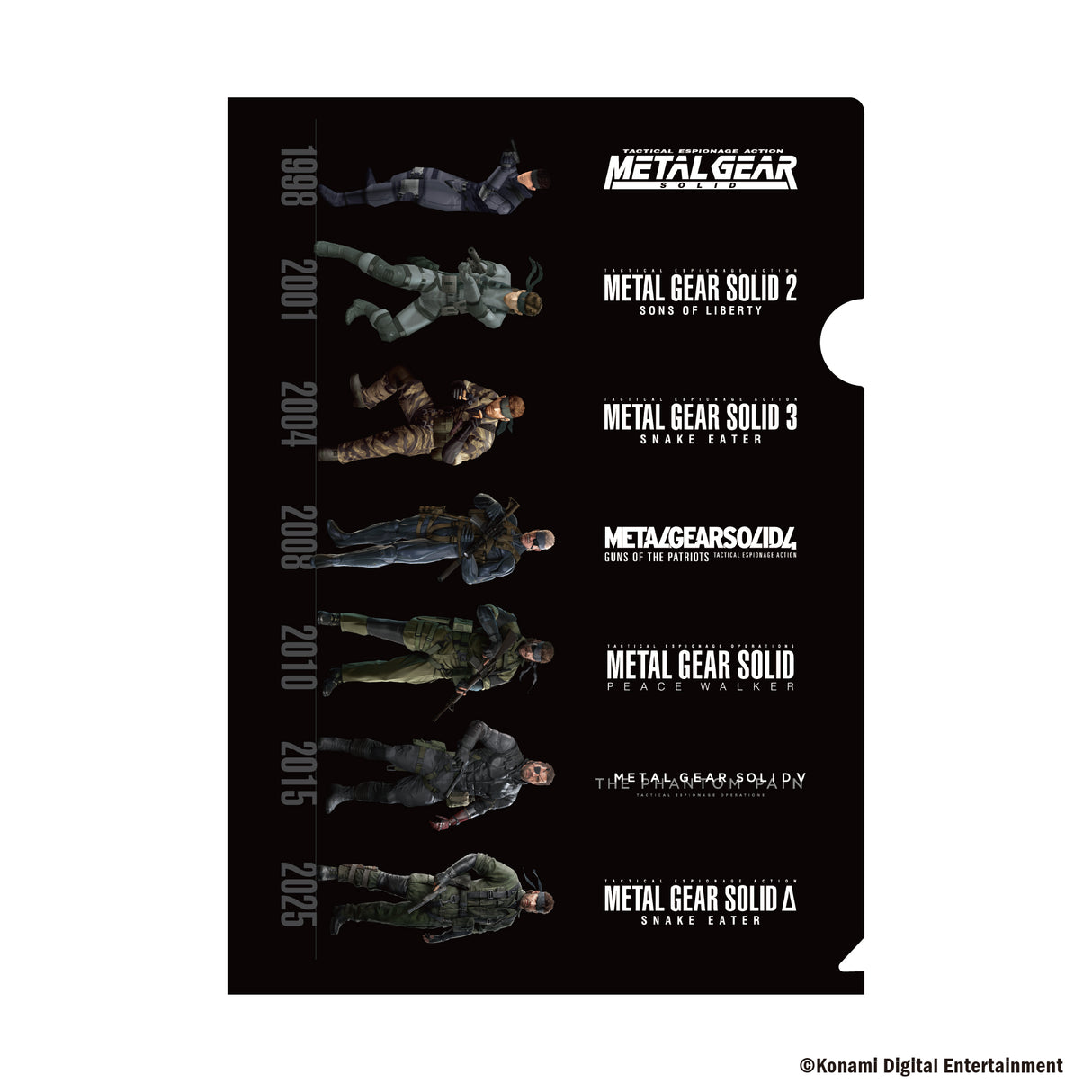 METAL GEAR SOLID Δ: SNAKE EATER クリアファイルセット