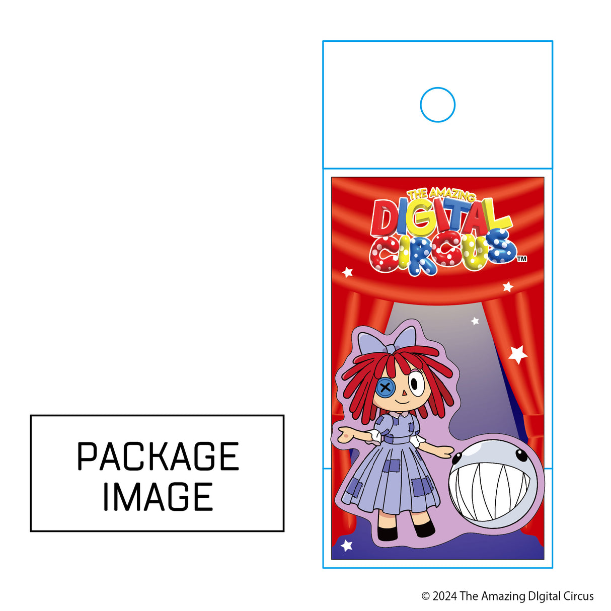 アメイジングデジタルサーカス ミニステッカー(6種)