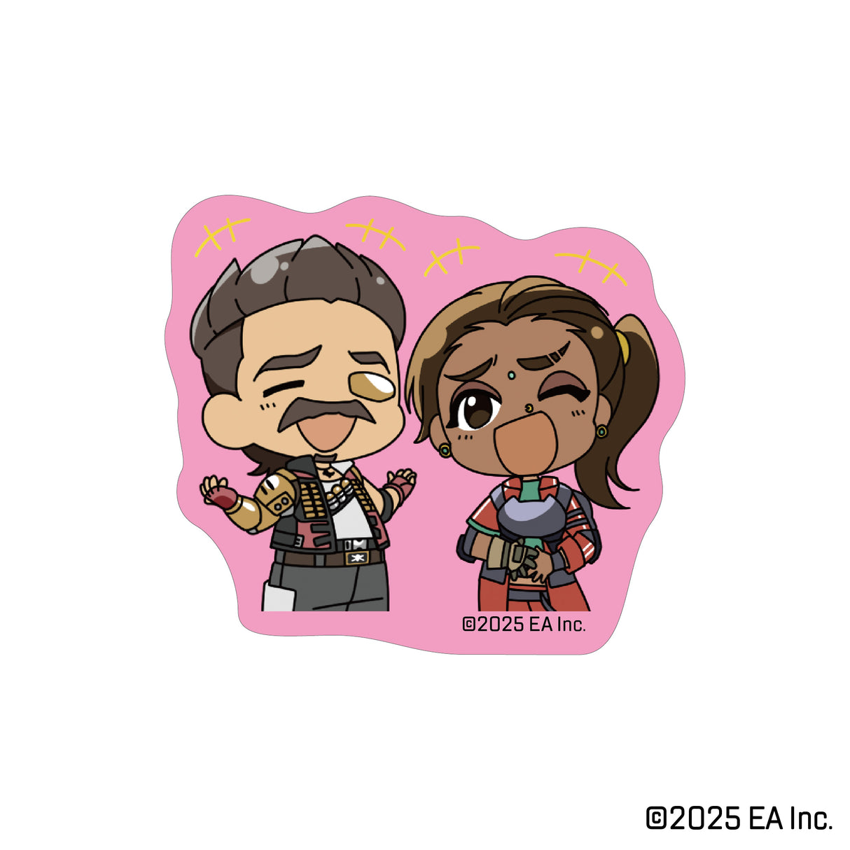 【予約商品】Apex Legends ダイカットインゲームステッカー D